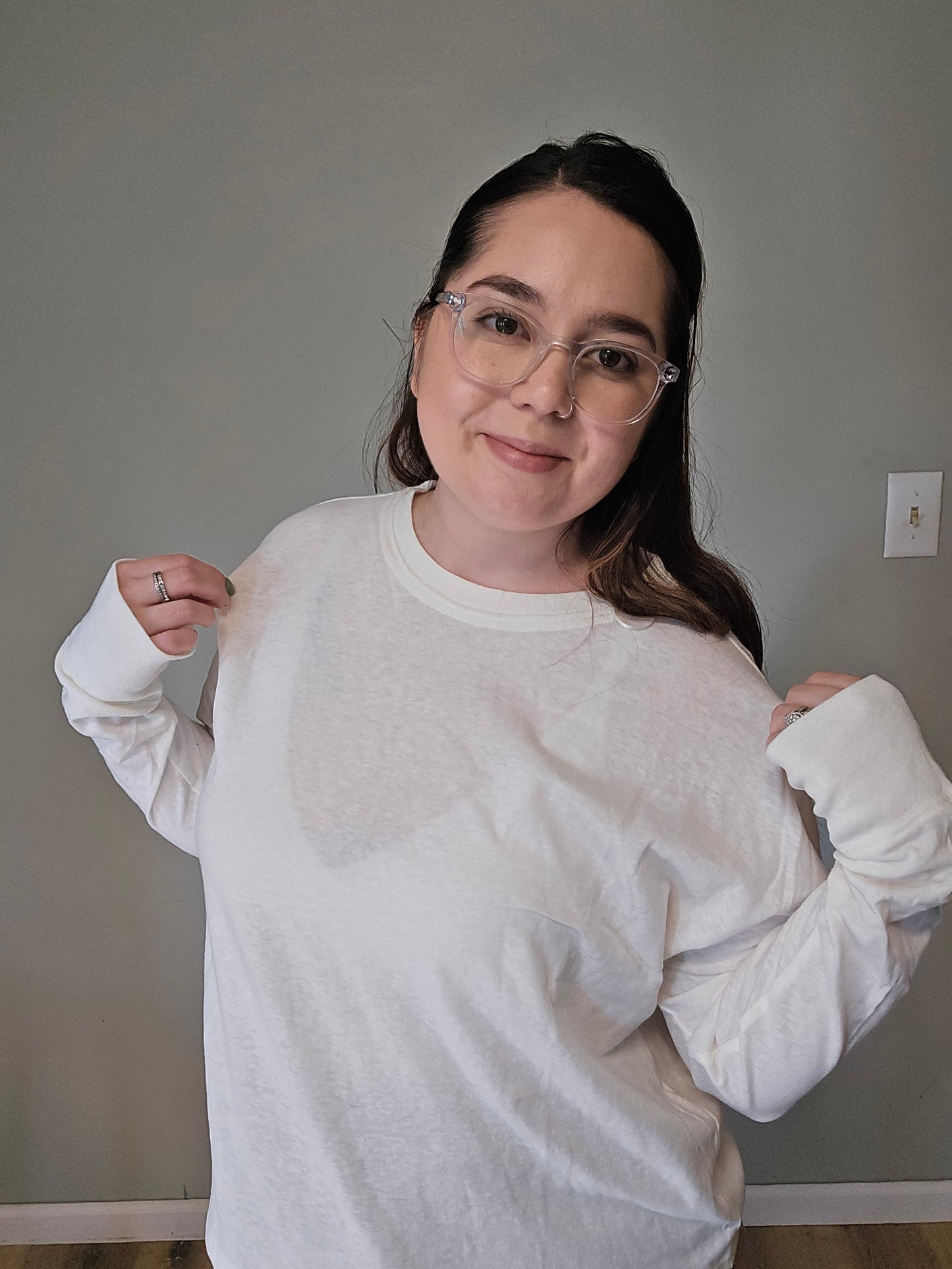 CREW NECK LONG SLEEVE TEE