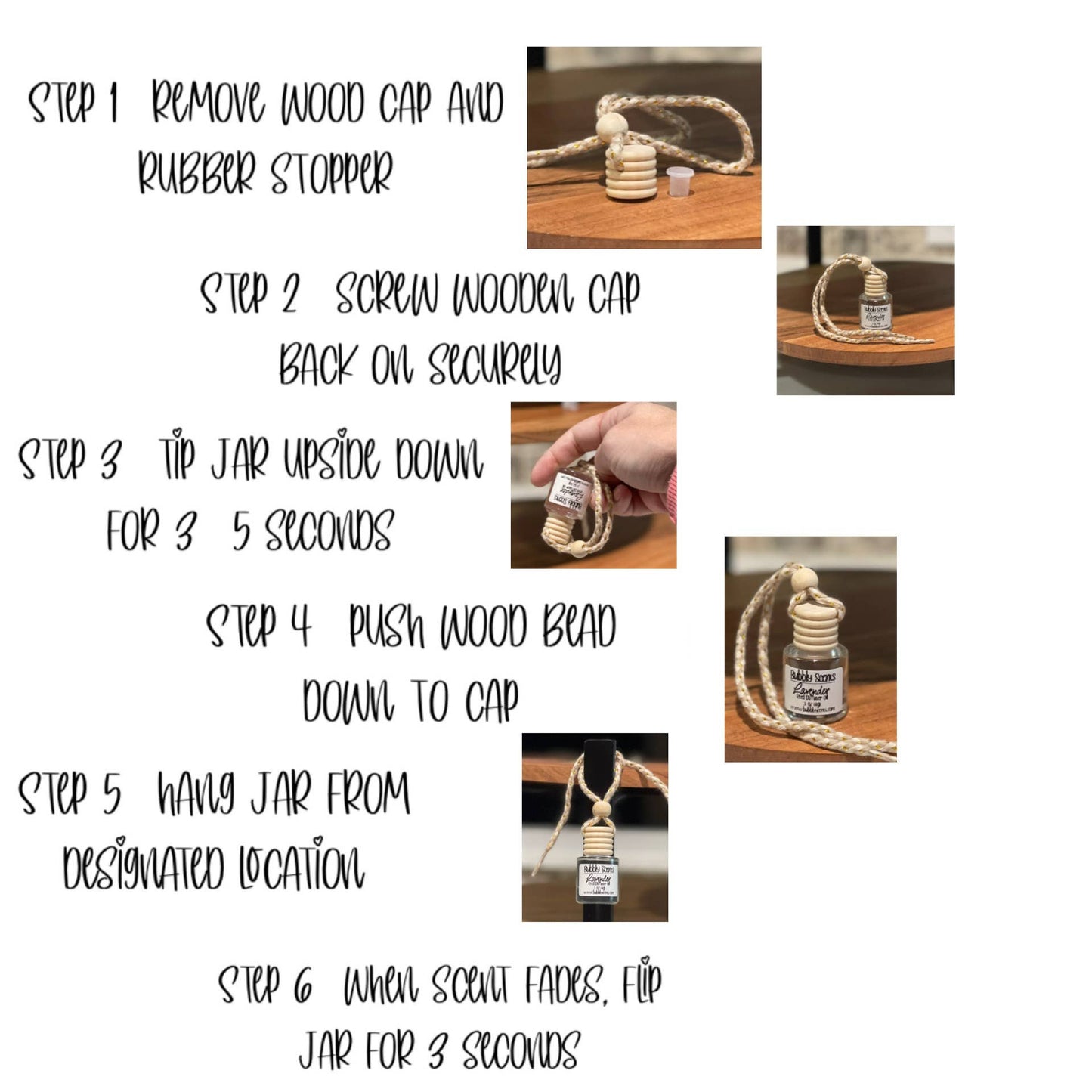 Scented Hanging Car Freshener-Car Freshener-Spring Fling