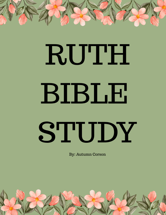 Ruth Bible Study Free
