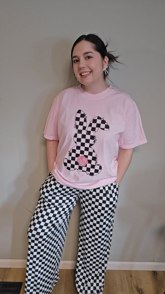 BOLD BLOCK CHECKER PANTS