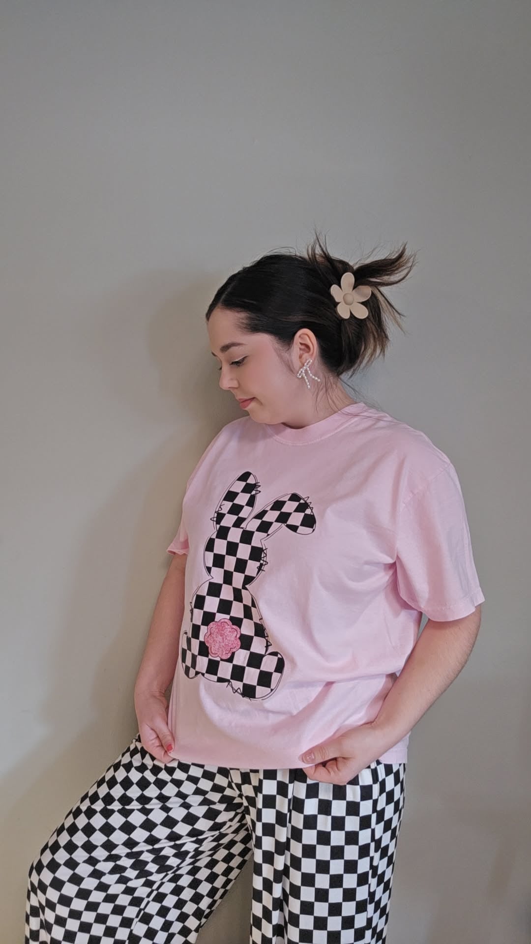 BOLD BLOCK CHECKER PANTS
