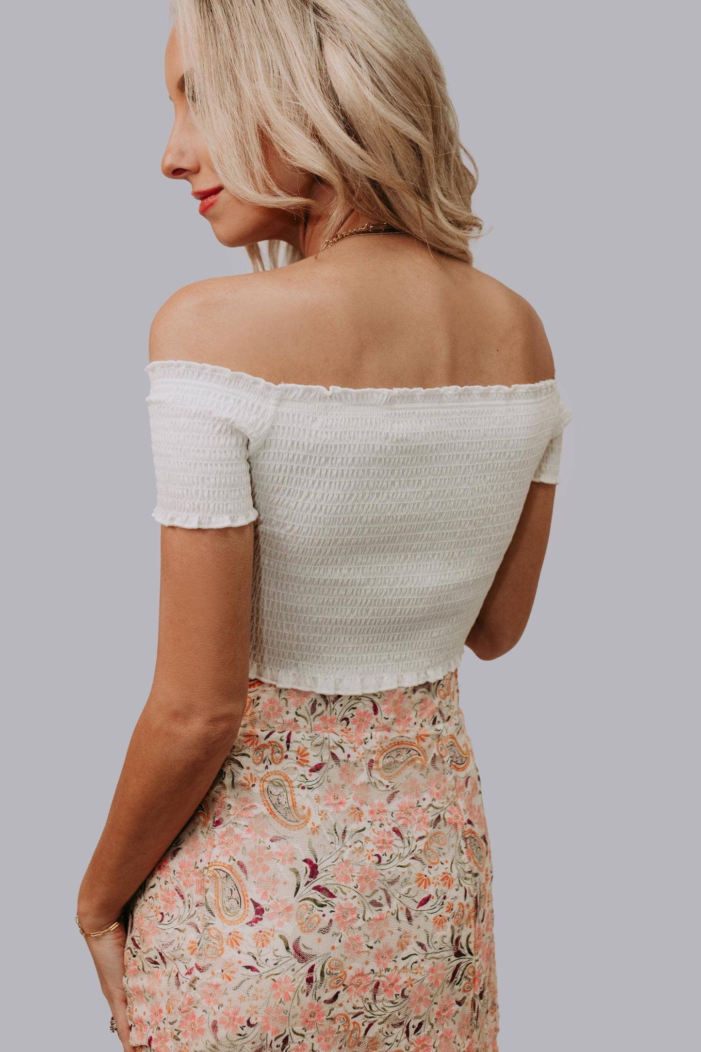 Floral Paisley Maxi Skirt
